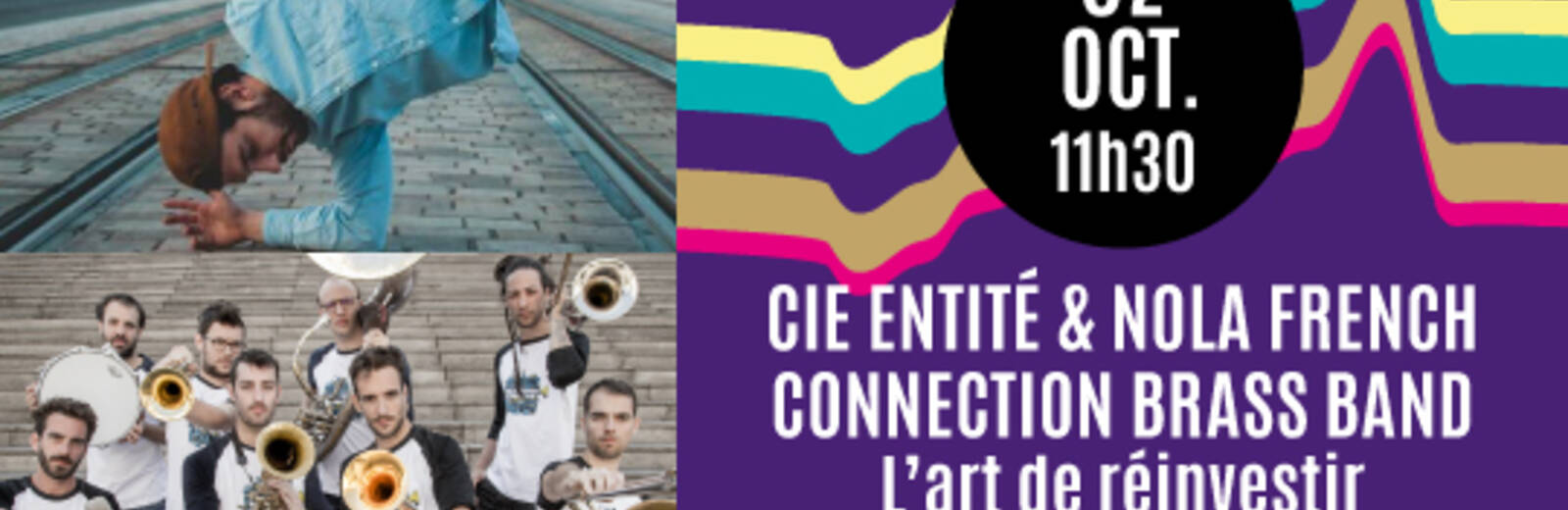 Cie Entité & Nola French Connection Brass Band